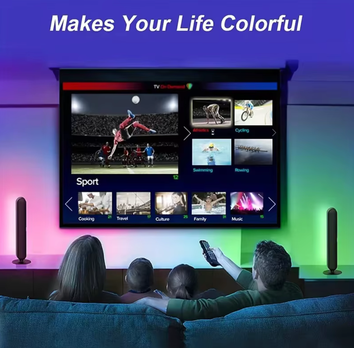 LED Atmosphere Light - For Desktop Gaming